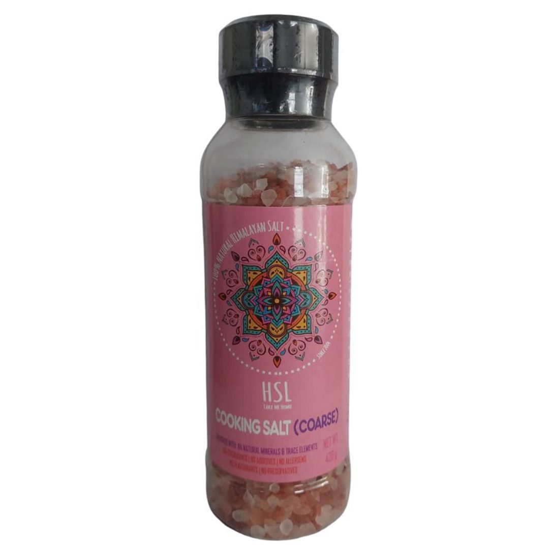 Himalayan Pink Cooking Salt | Coarse | Grinder | 420 g