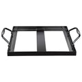 Iron Himalayan Salt Block Holder | 8 x 8 x 2 | Black