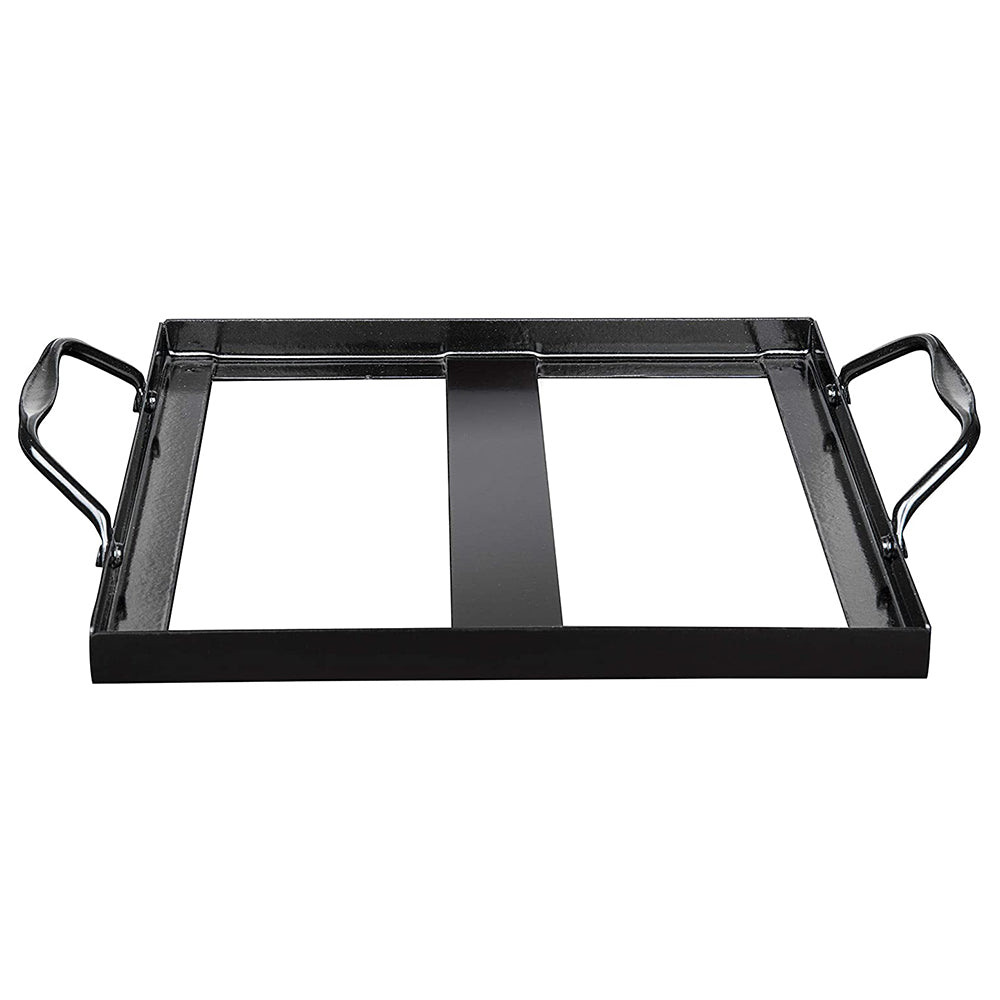 Iron Himalayan Salt Block Holder | 8 x 8 x 2 | Black