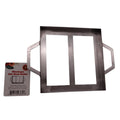Stainless Steel Himalayan Salt Block Holder | 8 x 8 x 2 inch