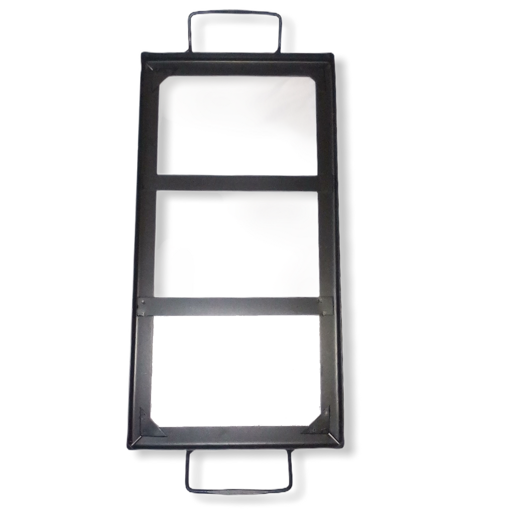 Stainless Steel Himalayan Salt Block Holder | 16 x 8 x 2 inch