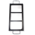 Stainless Steel Himalayan Salt Block Holder | 16 x 8 x 2 inch