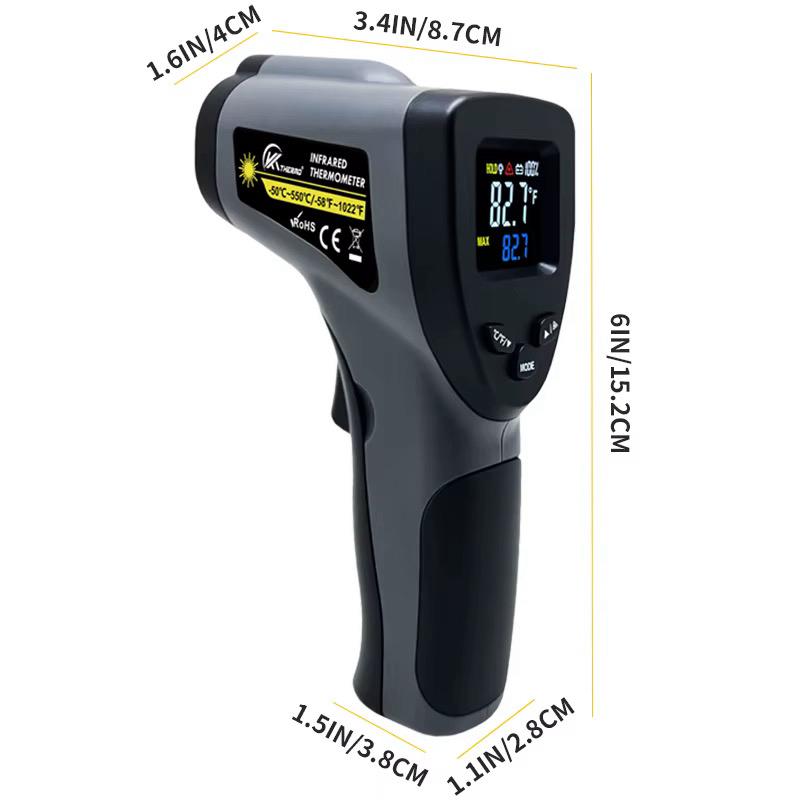 Contact Infrared Laser Thermometer