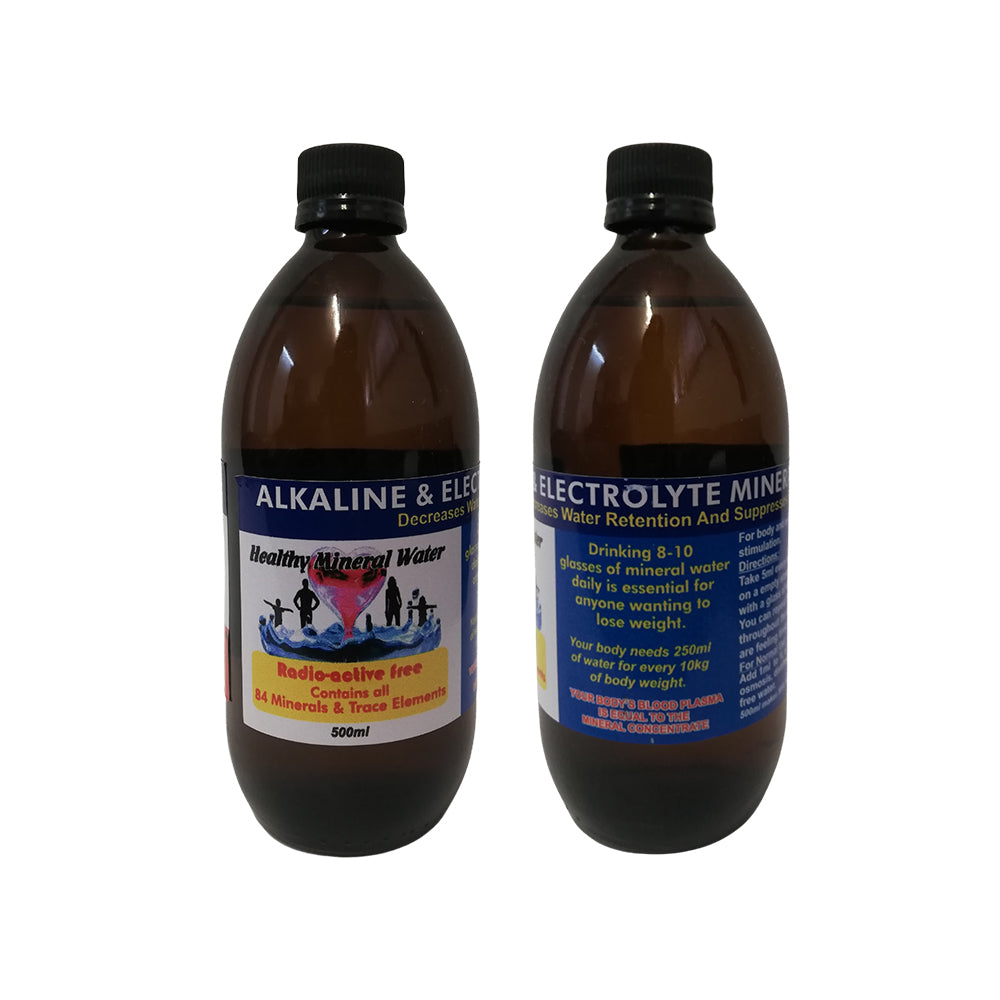 Alkaline & Electrolyte Mineral Water | 500 ml