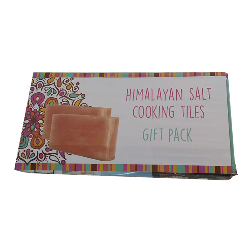 Himalayan Salt Serving Tiles | Gift Pack | 8 x 4 x 1