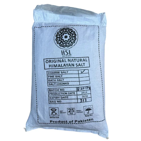Himalayan Pink Salt | Coarse | 25 Kg