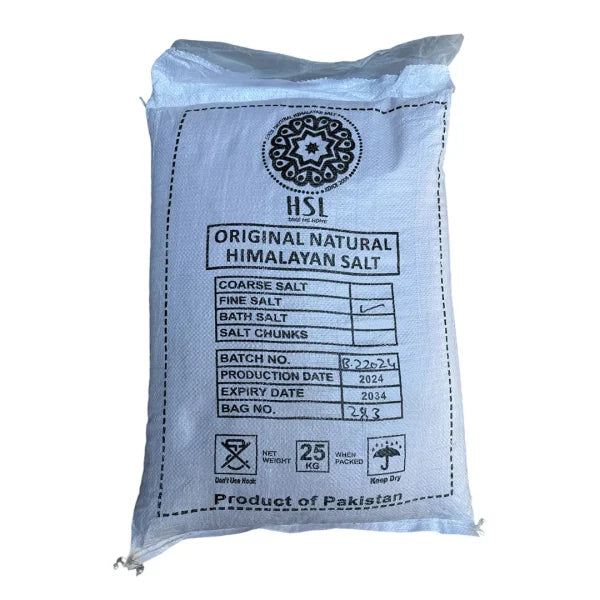 Himalayan Pink Salt | Fine | 25 Kg