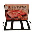 Iron Himalayan Salt Block Holder | 12 x 8 x 2 | Black